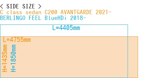 #C class sedan C200 AVANTGARDE 2021- + BERLINGO FEEL BlueHDi 2018-
